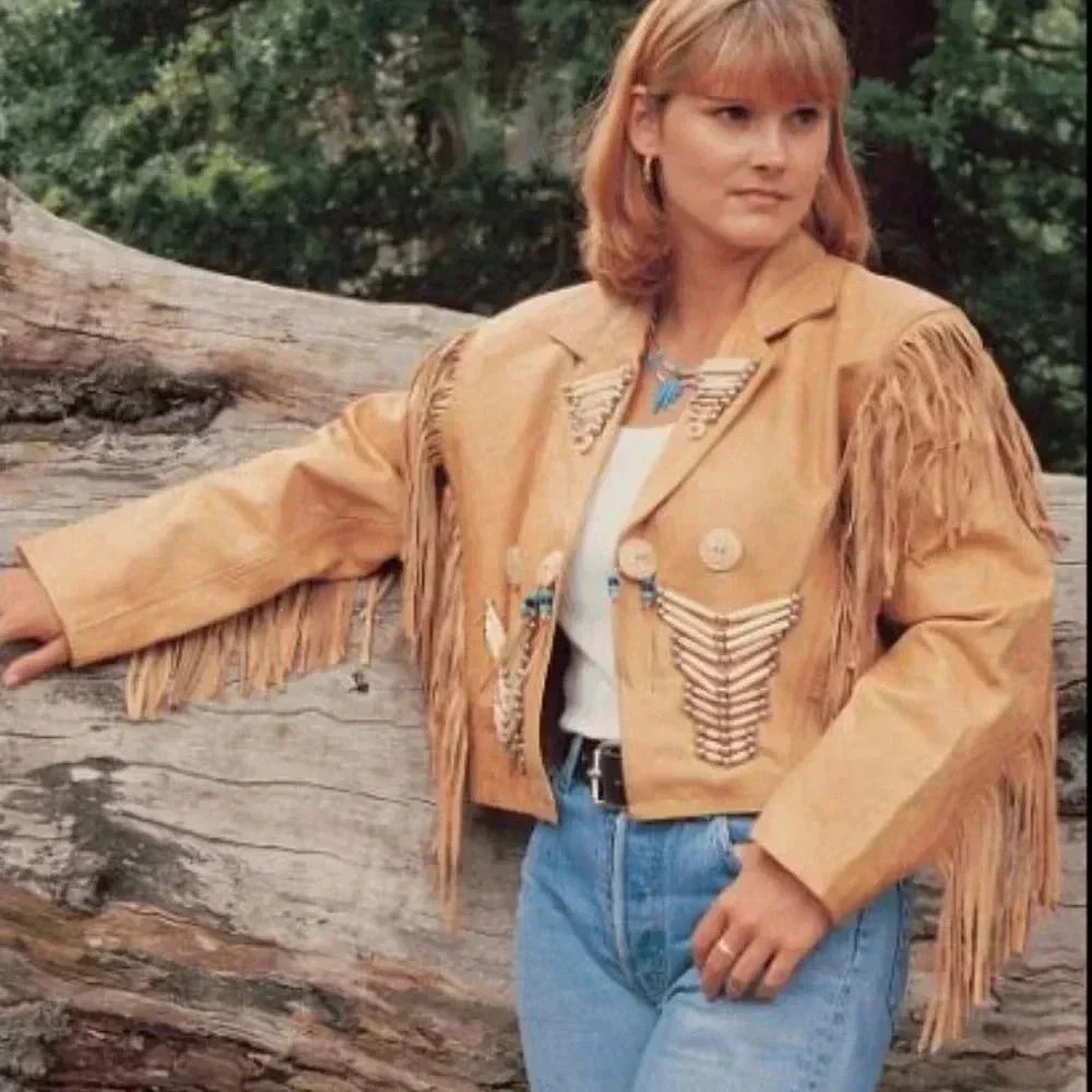 Kobler Achora‎ Tan Leather Jacket